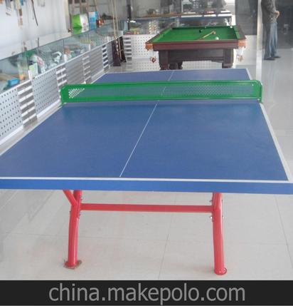 泰州厂家直销乒乓球桌体育器材比赛训练用室外smc乒乓球台带网架