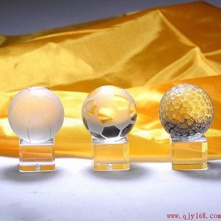 水晶地球,球类礼品,地球摆件,水晶光球,球类奖杯,球类纪念品